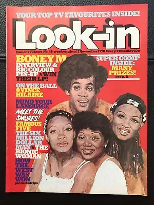 Look In Magazine 11 Nov 1978 #46   Boney M • £7.50