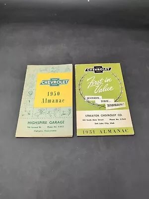 1950 1951 Chevrolet Almanac Dealership Vintage • $24