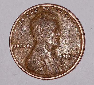 1934 Wheat Penny | Rare | No Mint Mark • $1700.01