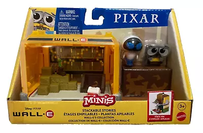 Disney / Pixar Minis Wall-E Stackable Stories Mini Playset • $36.99