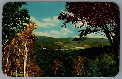 Postcard Taconic Trail Scenic View North Adams Massachusetts Mohawk Trail • $4.46