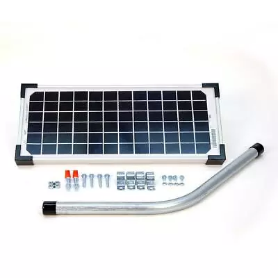 Mighty Mule Solar Panel Kit Electric Gate Opener Low Voltage Wire Steel 10 Watt • $154.95