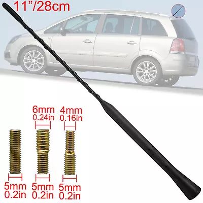 $7.42 • Buy 11” Car Antenna Mast Aerial Replacement Stereo Antennae Radio Antennae Flexible