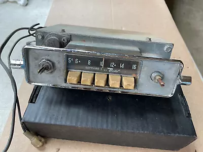 Vintage VW Sapphire I  1950's  AM Radio Beetle GHIA Volkswagen. Bendix • $100