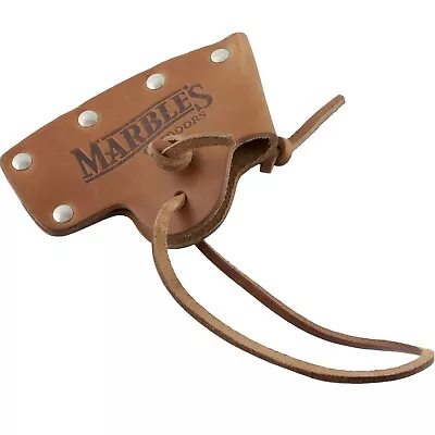 Marbles No. 10 Axe Brown Leather Axe Hatchet Blade Cover Sheath • $7.95