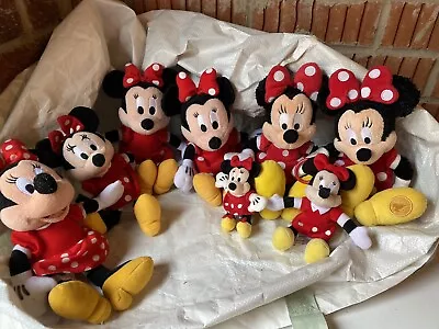 Disney Minnie Mouse Soft Toys Red Version Bundle 3 • £6