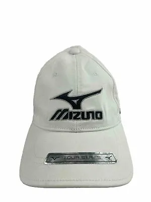 Mizuno Tour Series Golf White Black Baseball Style Cap Hat • $25