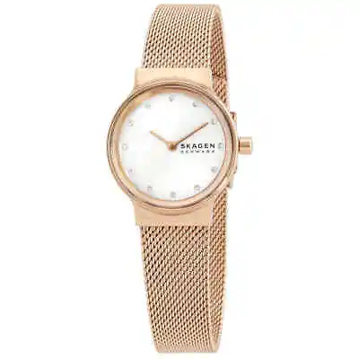 Skagen Freja Quartz Crystal White Dial Ladies Watch SKW2665 • $65.41