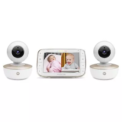 Motorola MBP855CONNECT-2 Portable 5  Baby Monitor -Rechargeable With Charger • $79.99