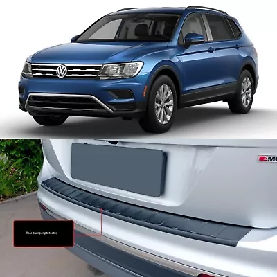 Rear Bumper Protector Scuff Pad For Volkswagen Tiguan 2017- Door Sill Guard Trim • $89