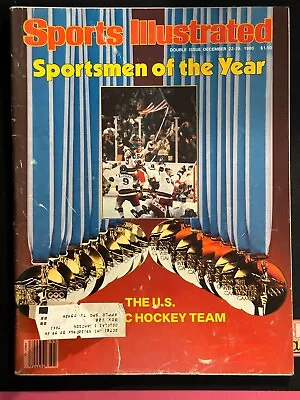 Sports Illustrated Magazine December 22-29 1980 - The U.S. Olympic Hockey Team • $6.99