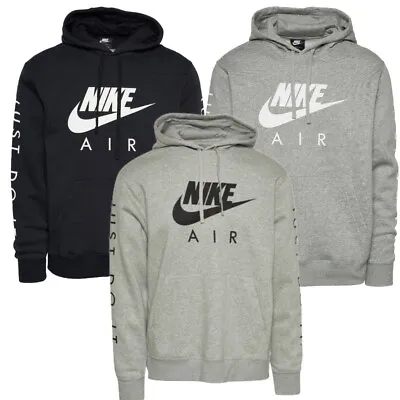 Nike Men's Hoodie Just Do It NSW Athletic Pullover Air Max Hooded Sweatshirt • $49.88