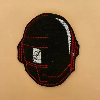 Iron On Patch - Daft Punk Helmet Embroidered Hip Hop Rap • $43.50