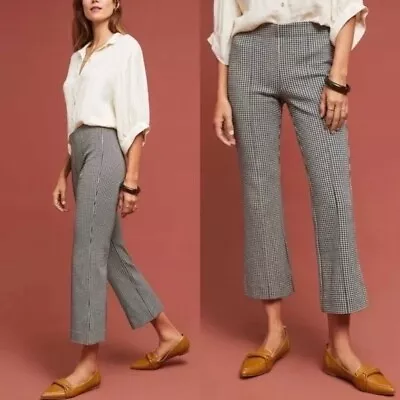 Cartonnier By Anthropologie Ankle Houndstooth Pants Size S • $35