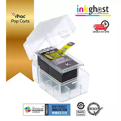 Rihac Black PG640 PG 640XL Pop Cart For Canon Cartridges MX526 MX536 Printers  • $18