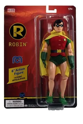 Mego Robin Dc Comics  Action Figure 8 Inch In Hand Ready To Ship  • $22.99