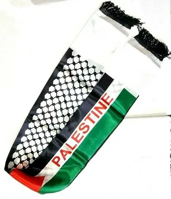 £10.88 • Buy Palestine Silk Flag Neck Scarf, Brand New / Reduced To Clear 