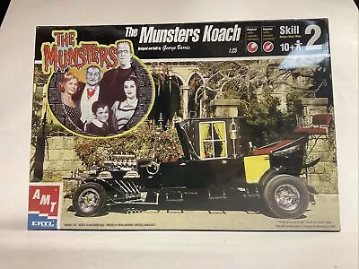 AMT Ertl George Barris  Munsters Koach 1:25 Plastic Model Kit 30098 New Sealed • $34.99