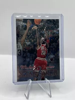 1999 Topps Chrome Back 2 Back Michael Jordan Chicago Bulls • $3.25