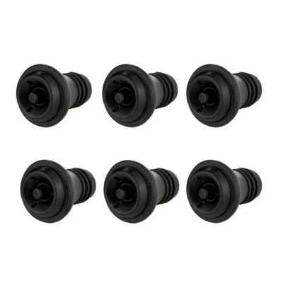 $9.47 • Buy Wine Bottle Saver Vacuum Stoppers Preserver Saver Vacu Vin Set Of 6
