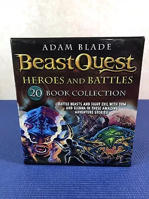 Adam Blade Beast Quest Heroes And Battles 20 Book Collection. • £5