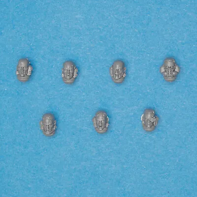 Space Marines Sternguard Veteran Squad Heads X 7 [40K Bits] • £6