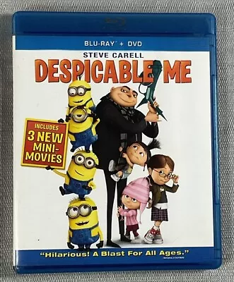 Despicable Me - Blu-Ray + DVD Bonus Disc 3 New Mini Movies Minions Steve Carell • $4.99