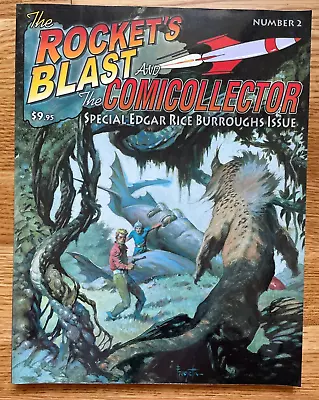 Rocket's Blast & The Comicollector Number 2 Frazetta Cover Edgars Burroughs Rice • $14.50