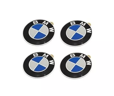 Genuine NEW Set Of 4 Emblems Wheel Center Cap 58mm For BMW E30 E34 E36 E39 • $36.39