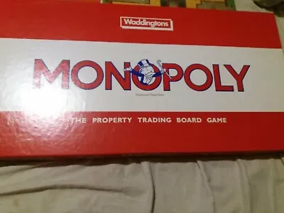 Vintage MONOPOLY Board Game - Classic Red Box - Complete • £10