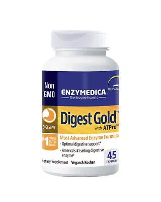 Enzymedica Digest Gold 45ct Exp  01/24 Brand New • $12.99