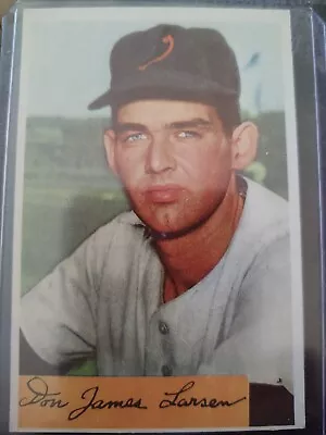 1954 Bowman Baseball Don Larsen Rookie #101 • $29