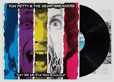 Mike Campbell Signed Let Me Up Vinyl Lp Record Album W/ Jsa Cert Tom Petty  • $299.99