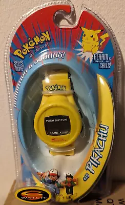 POKEMON C WATCH #25 Pikachu - NEW IN PACKAGING VINTAGE 90's • $15