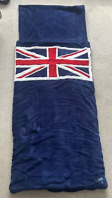 The Snuggle Sac Children's Sleeping Bag With Bag - Union Jack Lovely Condition. • £14.99