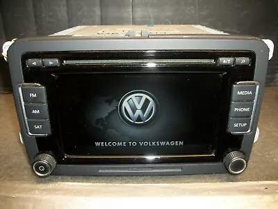 15 16 17 VW JETTA BEETLE TOUCH Screen Radio CD SD Slot 1K0035188H • $99