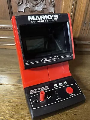 Mario's Cement Factory Game & Watch Table Top 1983 • $320