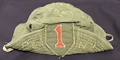 Original Vietnam Theater Made 1st Infantry Division Green OD Boonie Hat • $399.99