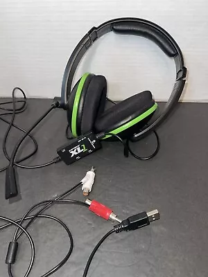 Black Turtle Beach Ear Force XL1 Headset Microsoft Xbox 360 PC • $19.98