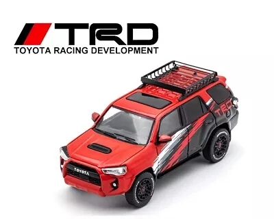 GCD Toyota 4Runner TRD Pro Special Red With Graphic 1/64 • $29.99