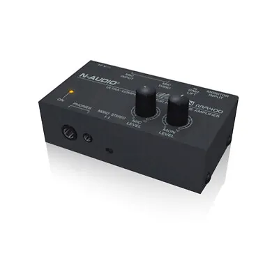 HiFi Mono/Stereo Headphone Amplifier Mini Monitor Audio Mixer For XLR Microphone • $27.99