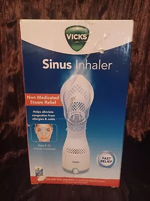 VICKS Sinus Inhaler. NEW OPEN BOX Non Medicated Steam Relief  • $23.95