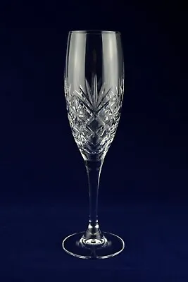 Edinburgh Crystal “DUET” Champagne Glass / Flute – 21.2cms (8-3/8″) Tall • £18.50