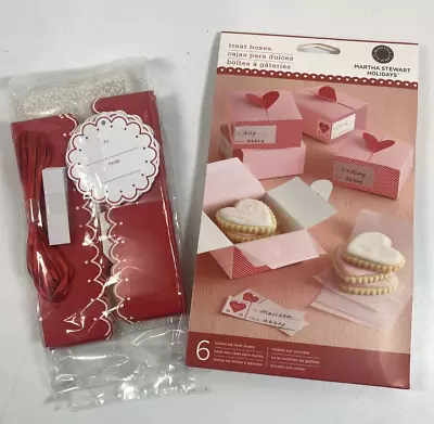 Martha Stewart Holidays Treat Boxes (Pack Of 6) & Bags (Set Of 8) EK Success NIB • $14.99