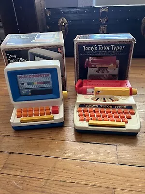 Vintage Tomy Tutor Play Computer And Tutor Typer • $22