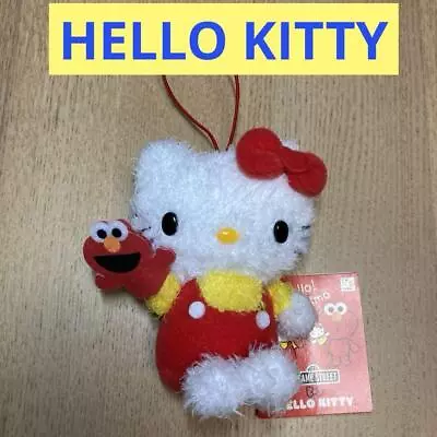 Hello Kitty Sesame Street Tagged Elmo Mascot • $80.69