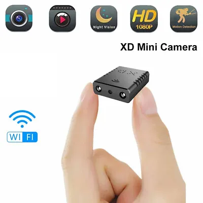 1080P Mini Hidden Spy WIFI/IP Camera HD Micro Security Cam Night Vision • $30.09