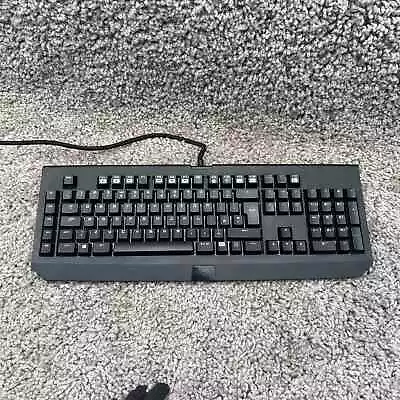 Razor Black Widow Chroma Multi-Colour Mechanical Gaming Keyboard RZ03-0122 • £24.99