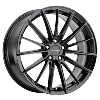 Vision 20x8.5 Wheel Gloss Black 473 Axis 5x112 +35mm Aluminum Rim • $258.99