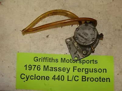 1976 Massey Fergusen Cyclone 440 Triple Brooten Brut MIC Mikuni Fuel Pump Oem • $36